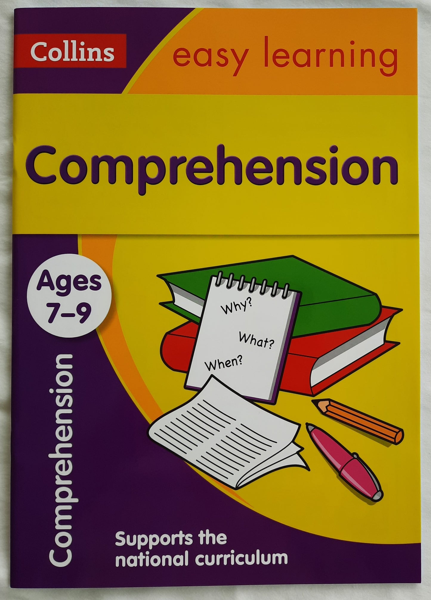 Collins Easy Learning Comprehension Ages 7-9 by Rachel Grant (New, 2015, Pbk, 33 pages, HarperCollins)