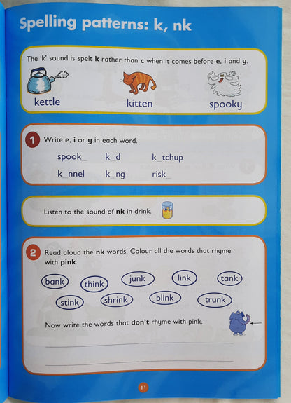 Collins Easy Learning Spelling Ages 5-6 by Karina Law (New, 2015, Pbk, 33 pages, HarperCollins)