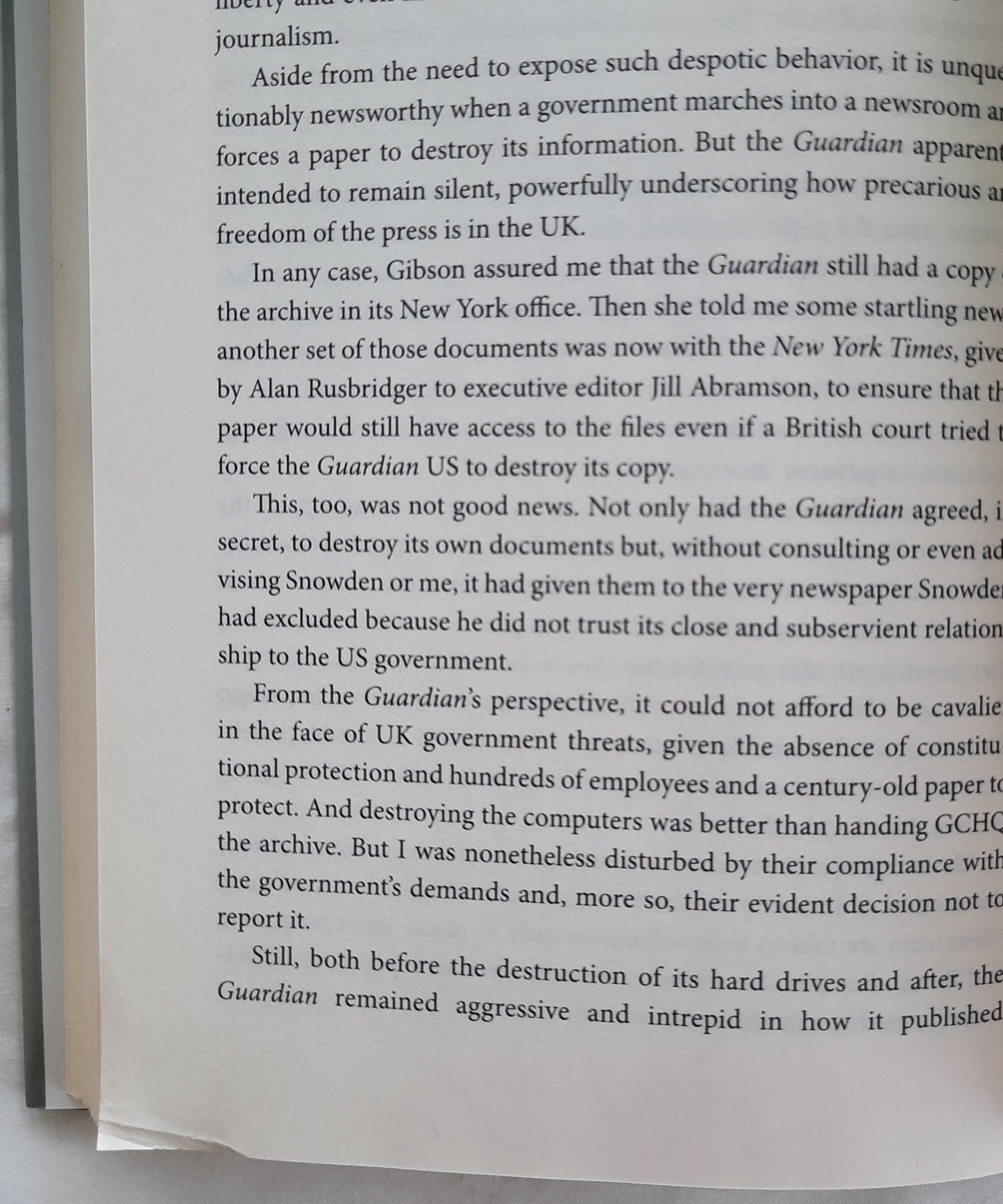 No Place to Hide: Edward Snowden, the NSA, and the U.S. Surveillance State by Glenn Greenwald (Very Good, 2014, HC, 253 pages, Metropolitan Books)