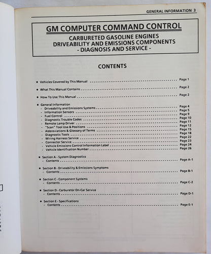 GM Expertec Driveability And Emissions Diagnostics 1986 Carbureted by General Motors Corp. (Good, 1988, Pbk)