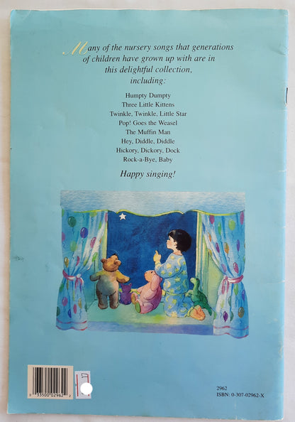 Nursery Songs: 28 Favorite Songs by Katharine Wessells (Good, 1996, Pbk, 32 pages, Golden Book)