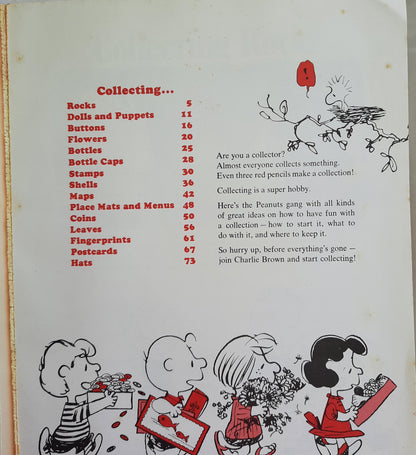 Charlie Brown's Super Book of Things to Do and Collect by Eleanor Ehrhardt (Good, 1975, Pbk, 80 pages, Random House)