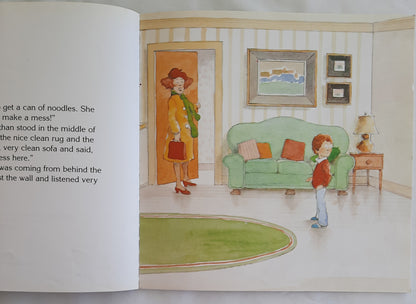 Jonathan Cleaned Up-Then He Heard a Sound by Robert N. Munsch (Good, 2005, Pbk, 32 pages, Annick Press)