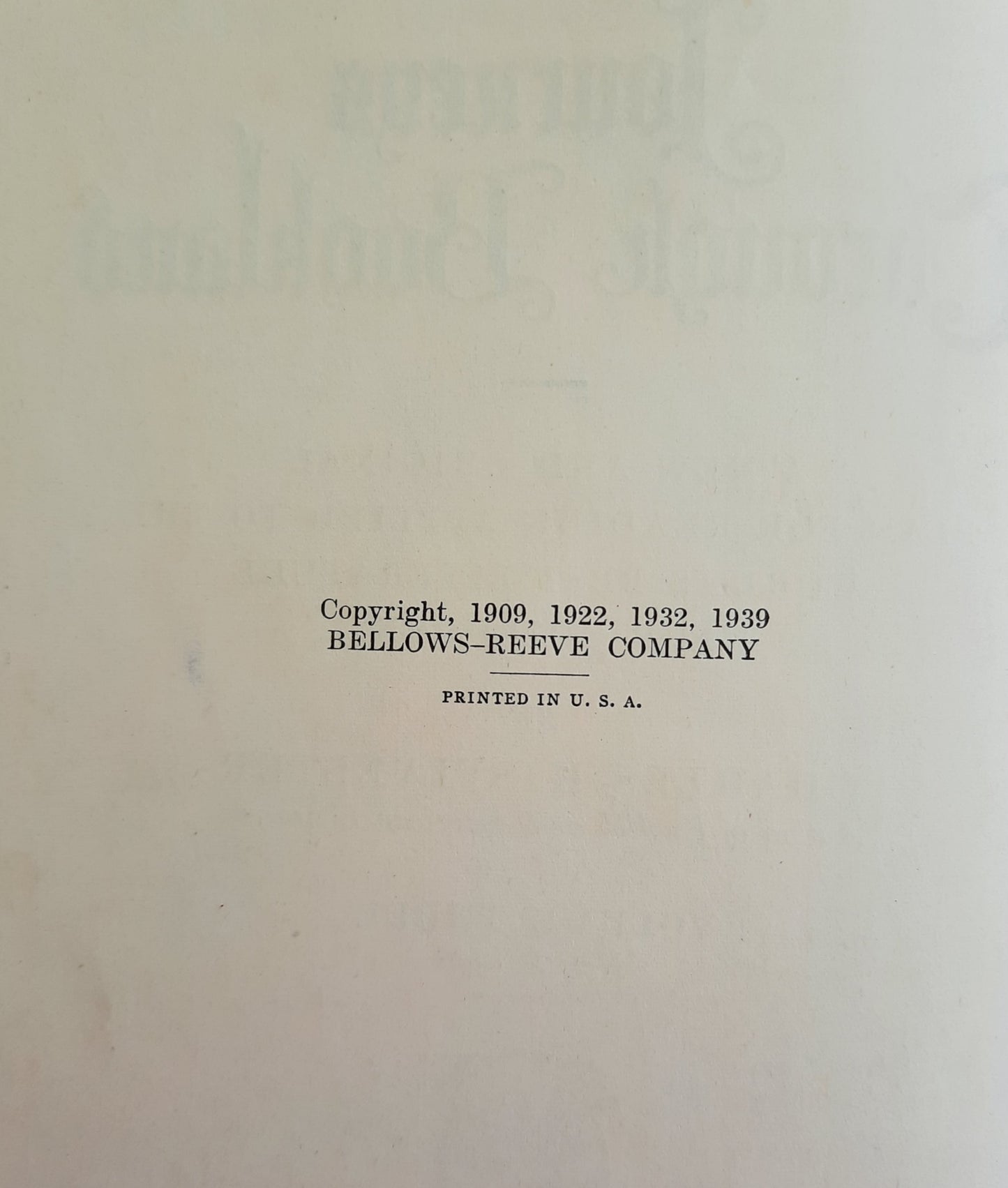 Journeys Through Bookland Volume Three by Charles H. Sylvester (Very Good, 1939, HC, 487 pages, Bellows-Reeve Co.)