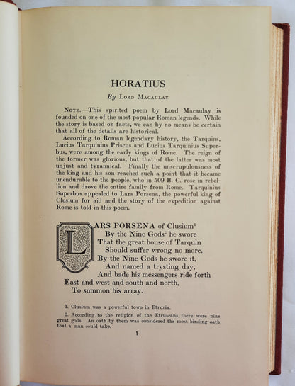 Journeys Through Bookland Volume Six by Charles H. Sylvester (Very Good, 1939, HC, 482 pages, Bellows-Reeve Co.)