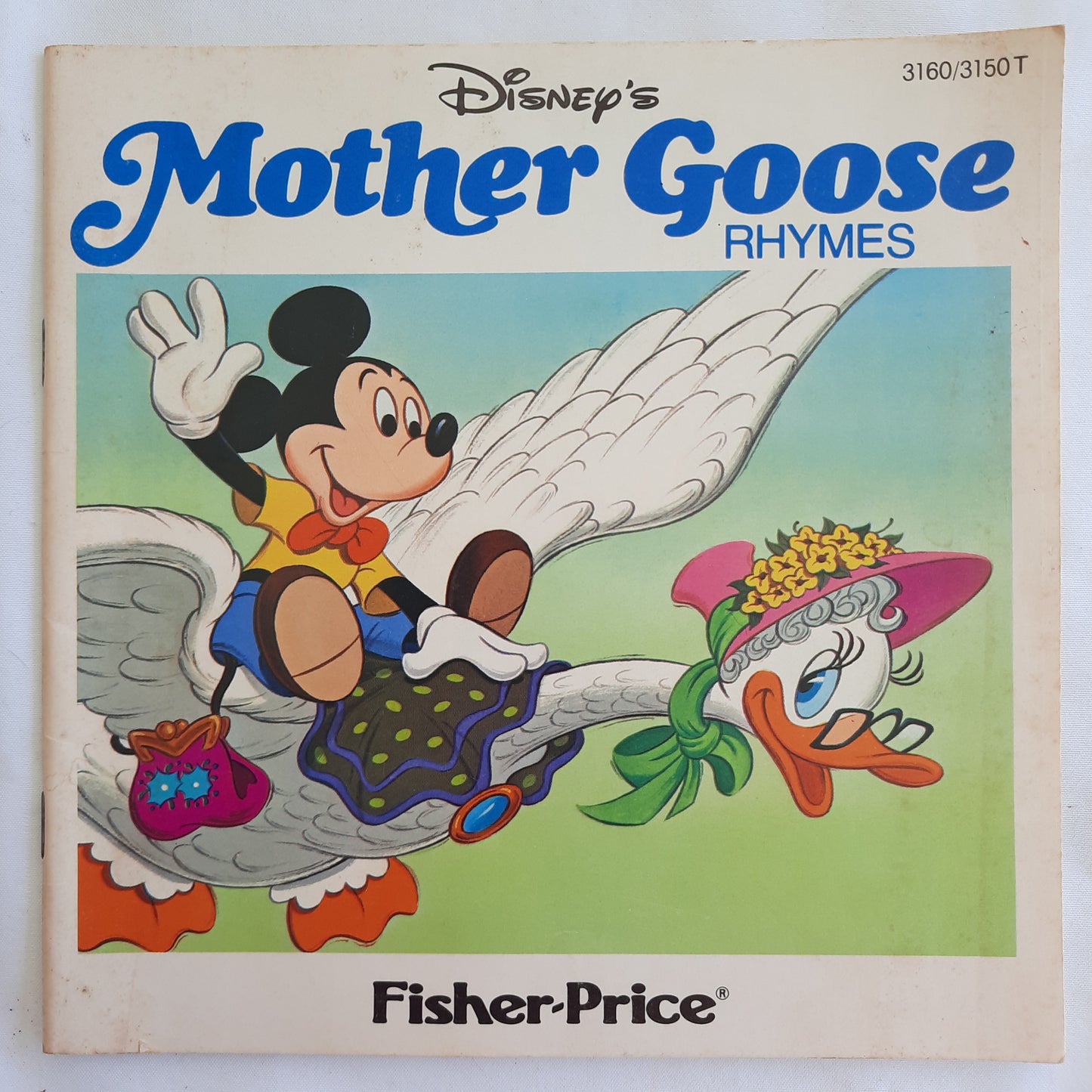 Disney's Mother Goose Rhymes by Fisher Price (Good, 1979, Pbk, 24 pages)