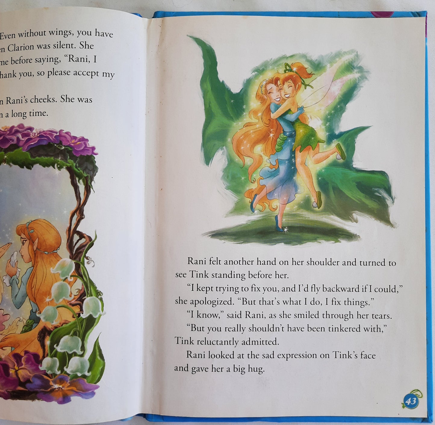 Disney Wonderful World of Reading: The Fairy Without Wings (Good, 2007, HC, 45 pages, Scholastic)