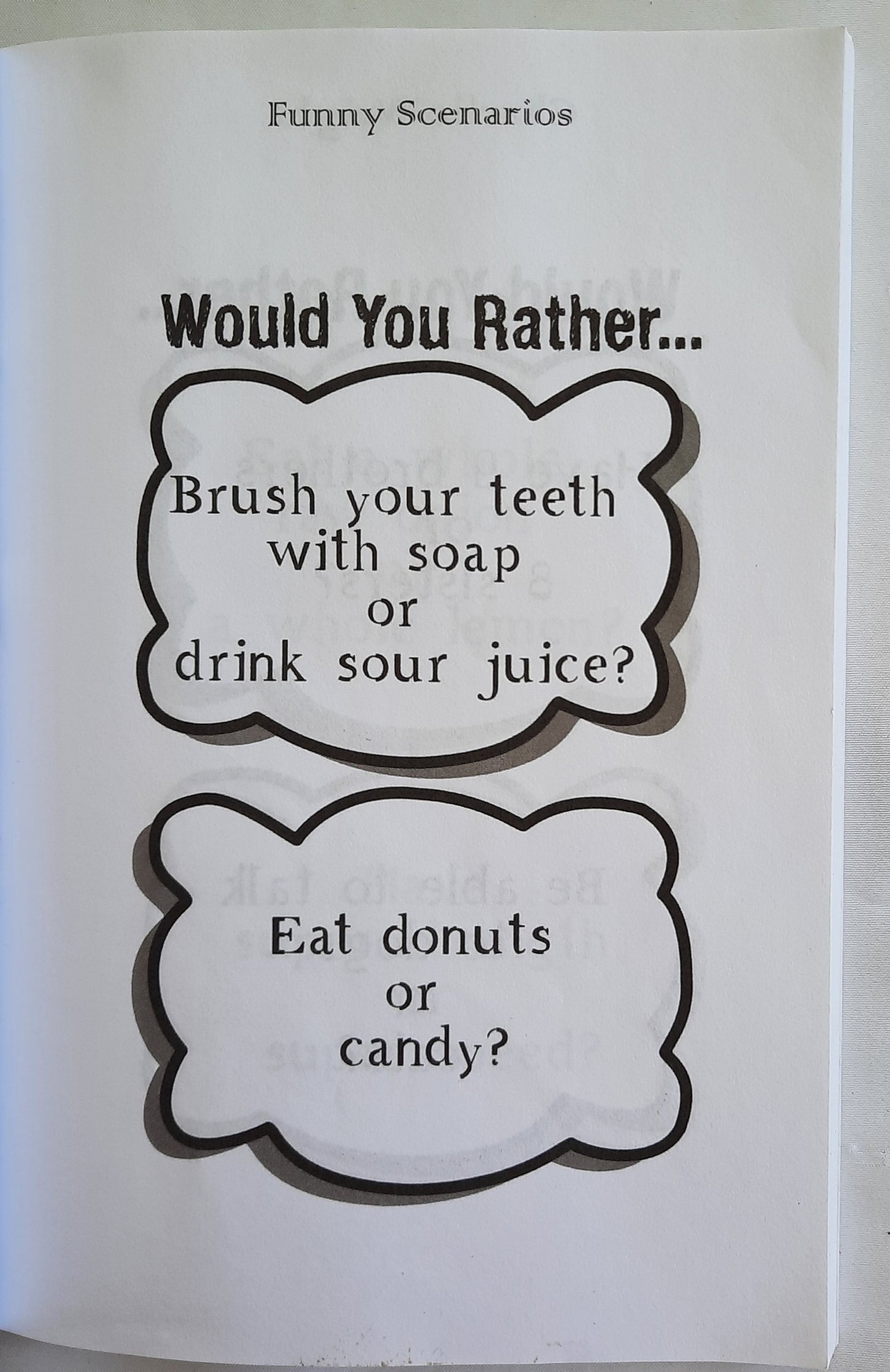 Would You Rather...Game Book by Charlie Wright (Good, 2019, Pbk, 88 pages)