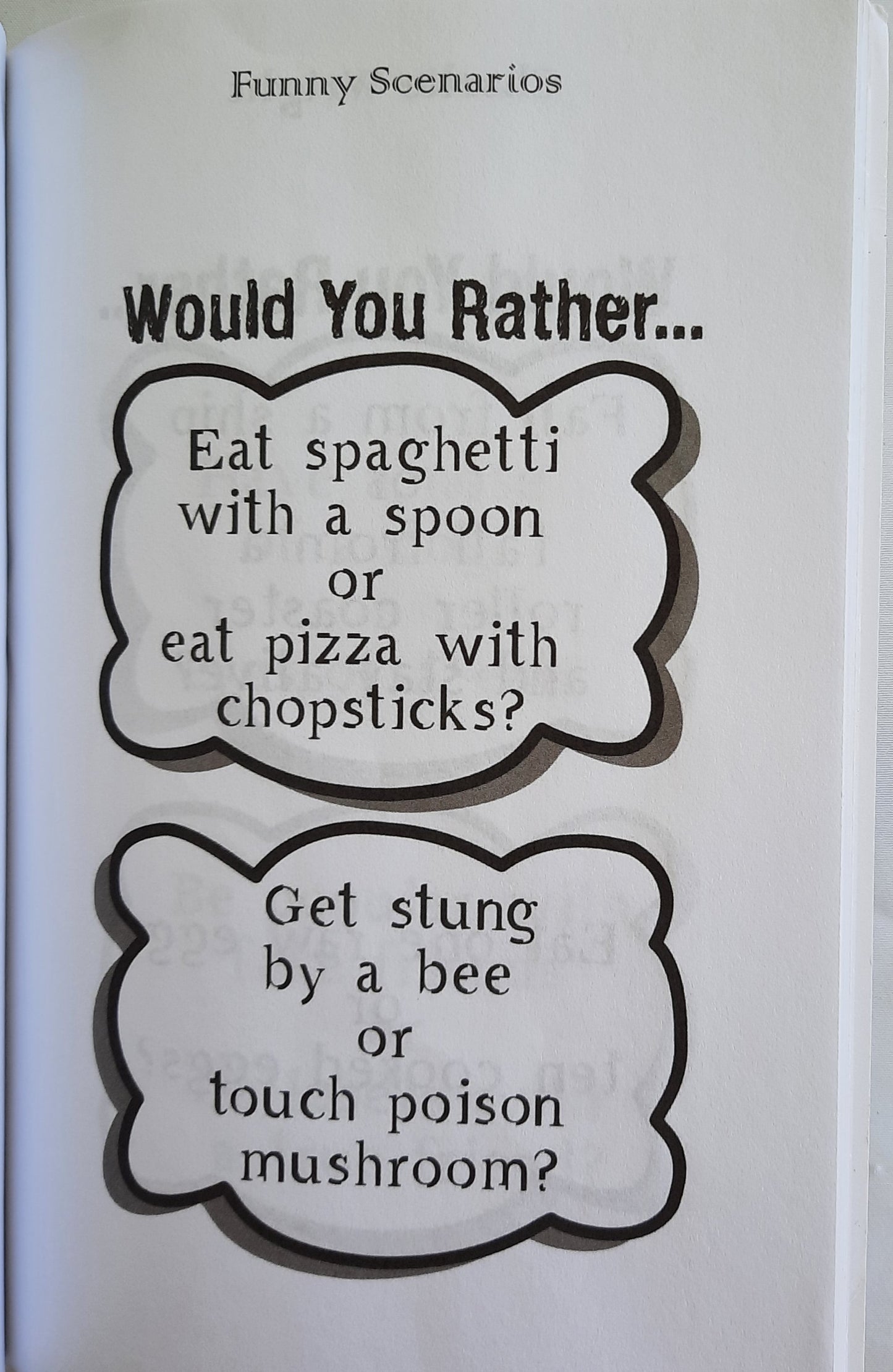 Would You Rather...Game Book by Charlie Wright (Good, 2019, Pbk, 88 pages)