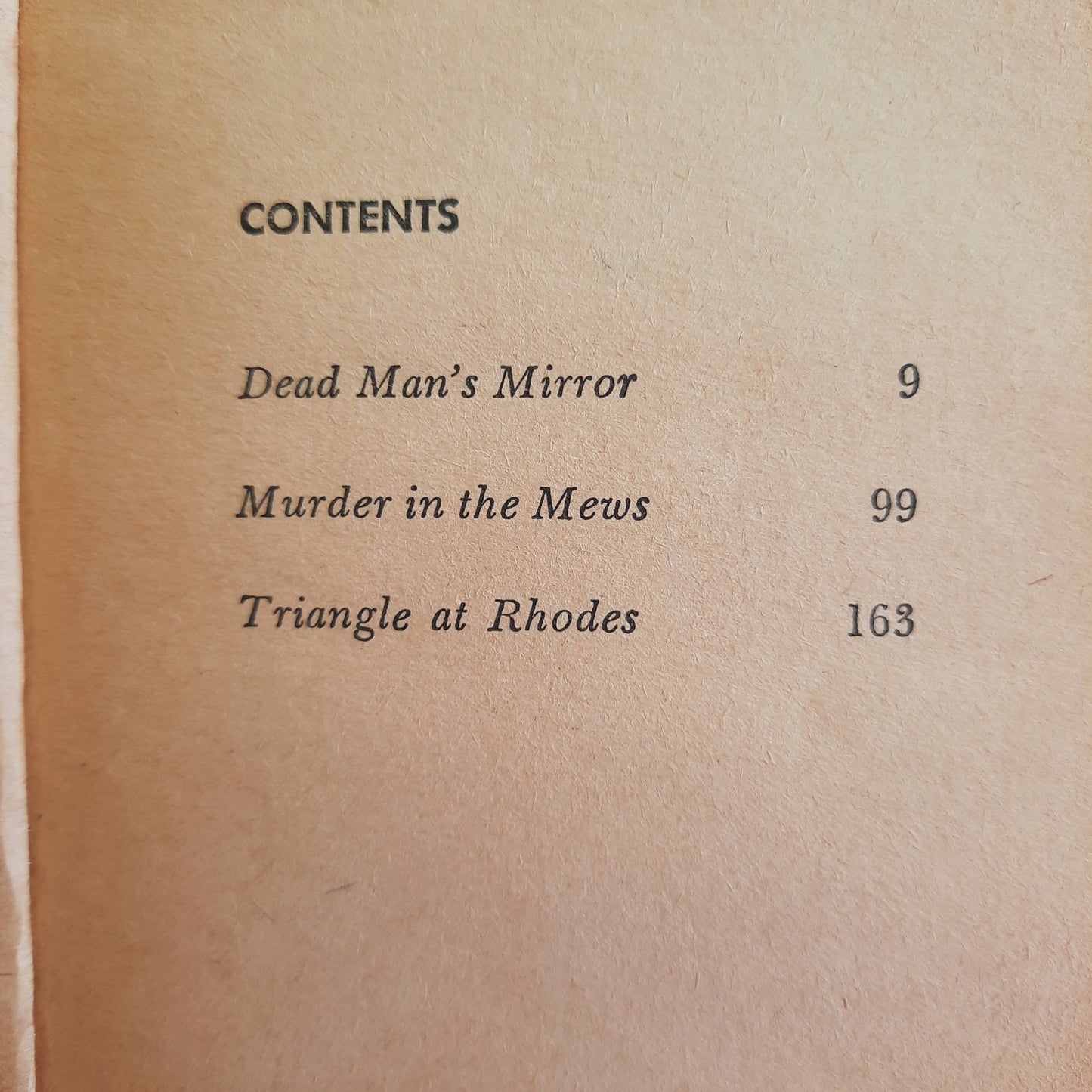 Dead Man's Mirror by Agatha Christie (Hercule Poirot, Acceptable, 1978, Pbk, 191 pages, Dell)