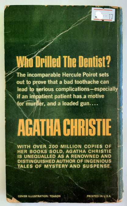 An Overdose of Death by Agatha Christie (Hercule Poirot, Good, 1967, Pbk, 192 pages, Dell)