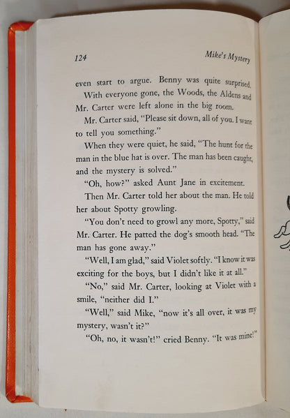 Mike's Mystery by Gertrude Chandler Warner (Boxcar Children, Good, 1988, HC, 128 pages, Albert Whitman & Co.)