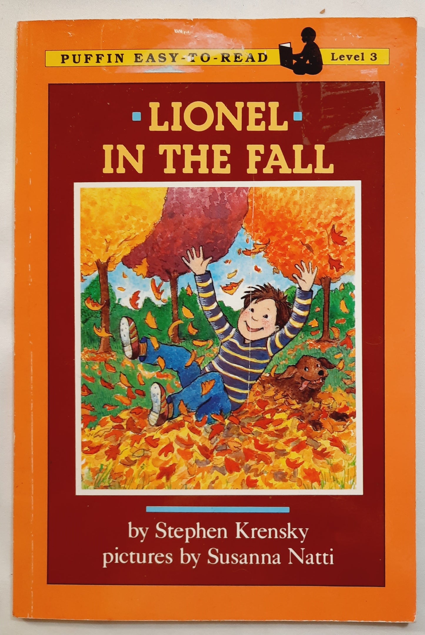 Lionel in the Fall by Stephen Krensky (Good, 1993, Pbk, 48 pages, Puffin Books)