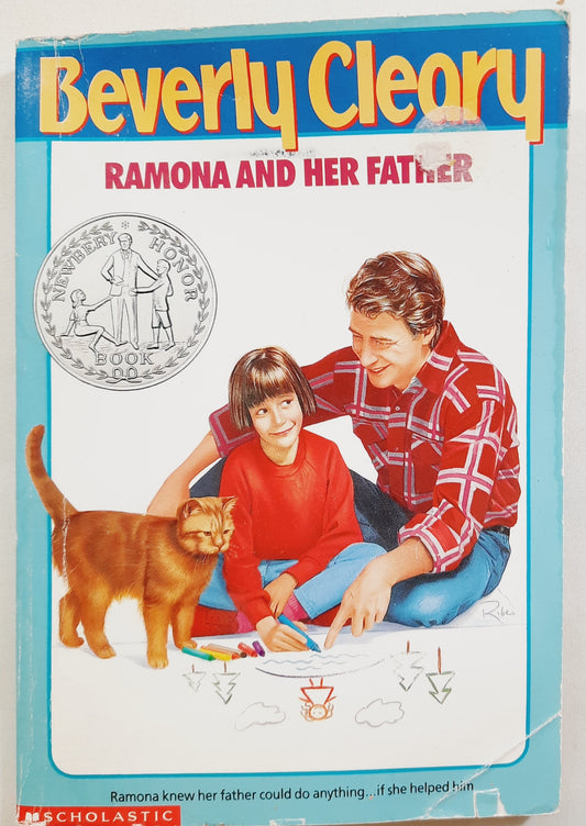 Ramona and Her Father by Beverly Cleary (Good, 1998, Pbk, 187 pages, Scholastic)