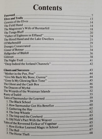 Icelandic Folk and Fairy Tales edited by May and Hallberg Hallmundsson (Very Good, 2016, Pbk, 123 pages, Forlagid)