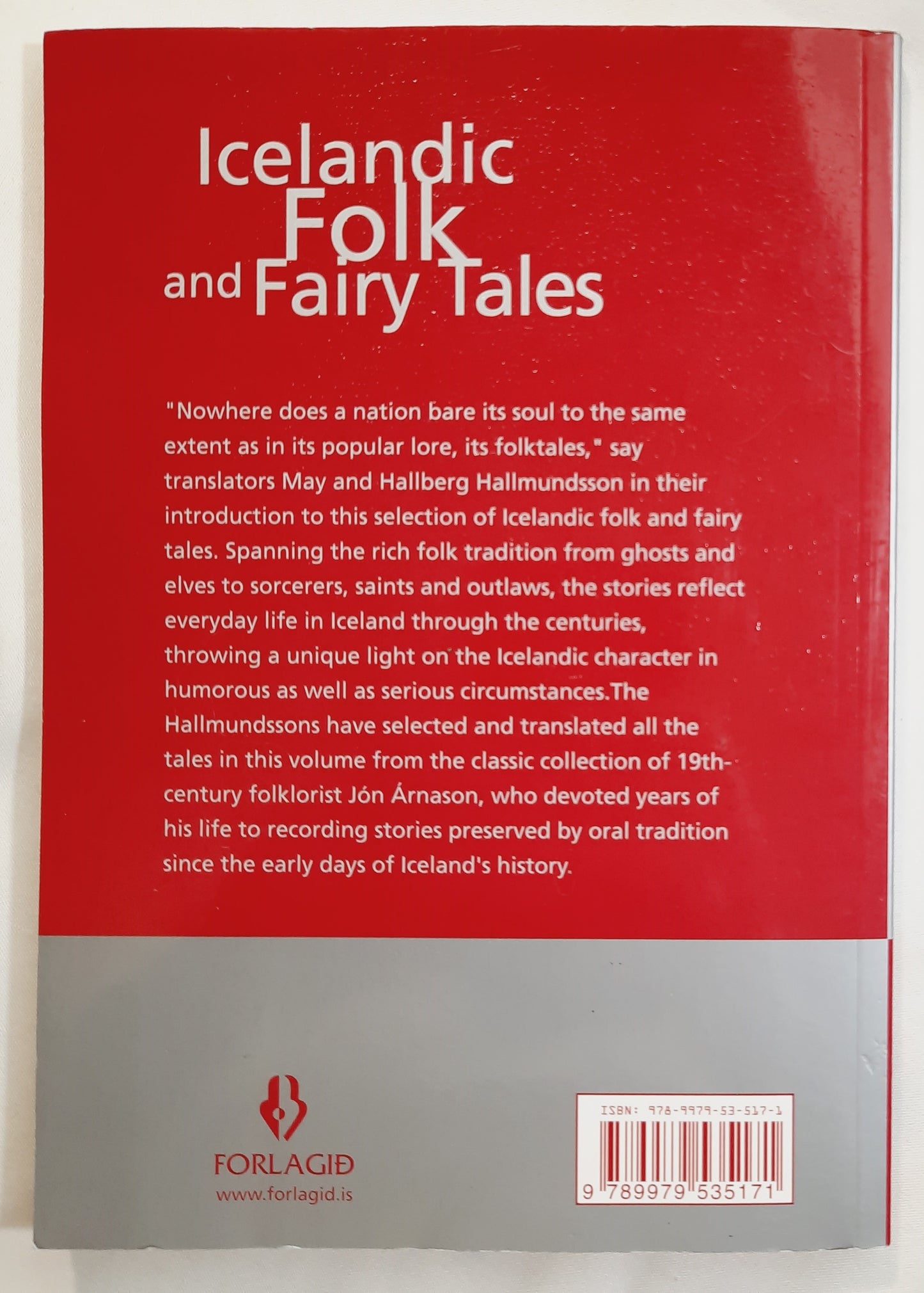 Icelandic Folk and Fairy Tales edited by May and Hallberg Hallmundsson (Very Good, 2016, Pbk, 123 pages, Forlagid)