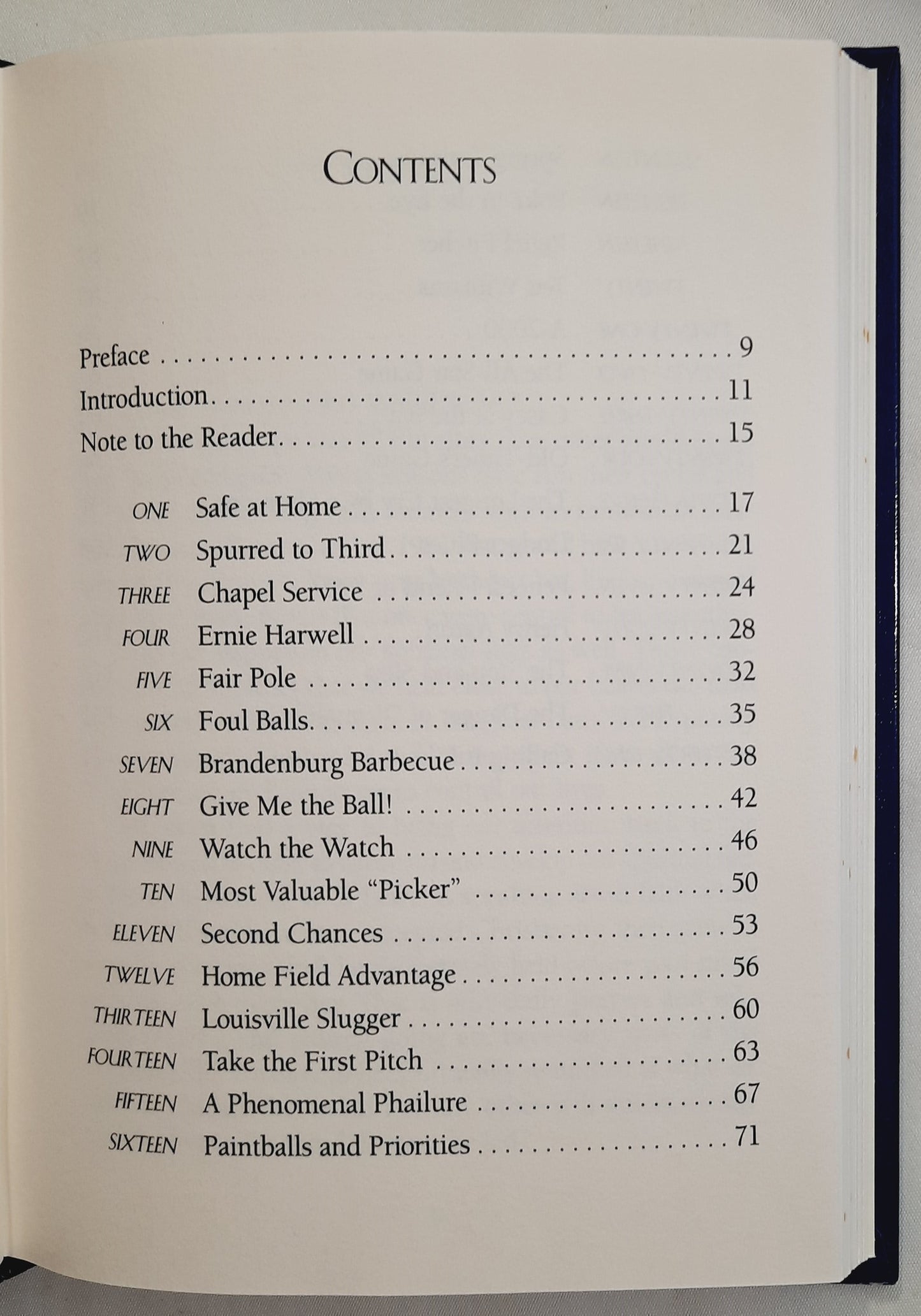 The Winning Run and Other Life Lessons from Baseball by Dan Bolin; Ed Diaz (Very good, 1999, HC, 126 pages, NavPress)