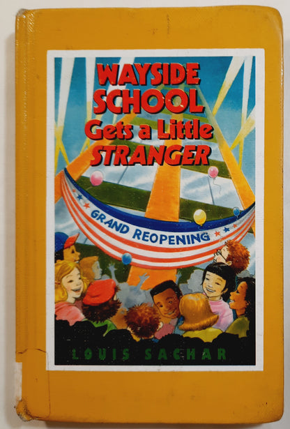 Wayside School Gets a Little Stranger #3 by Louis Sachar (Good, 1995, HC, 168 pages, Morrow Junior)