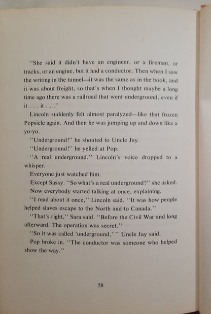 Who Goes There, Lincoln? by Dale Fife (Good, 1975, HC, 64 pages, Weekly Reader Children's Book Club)