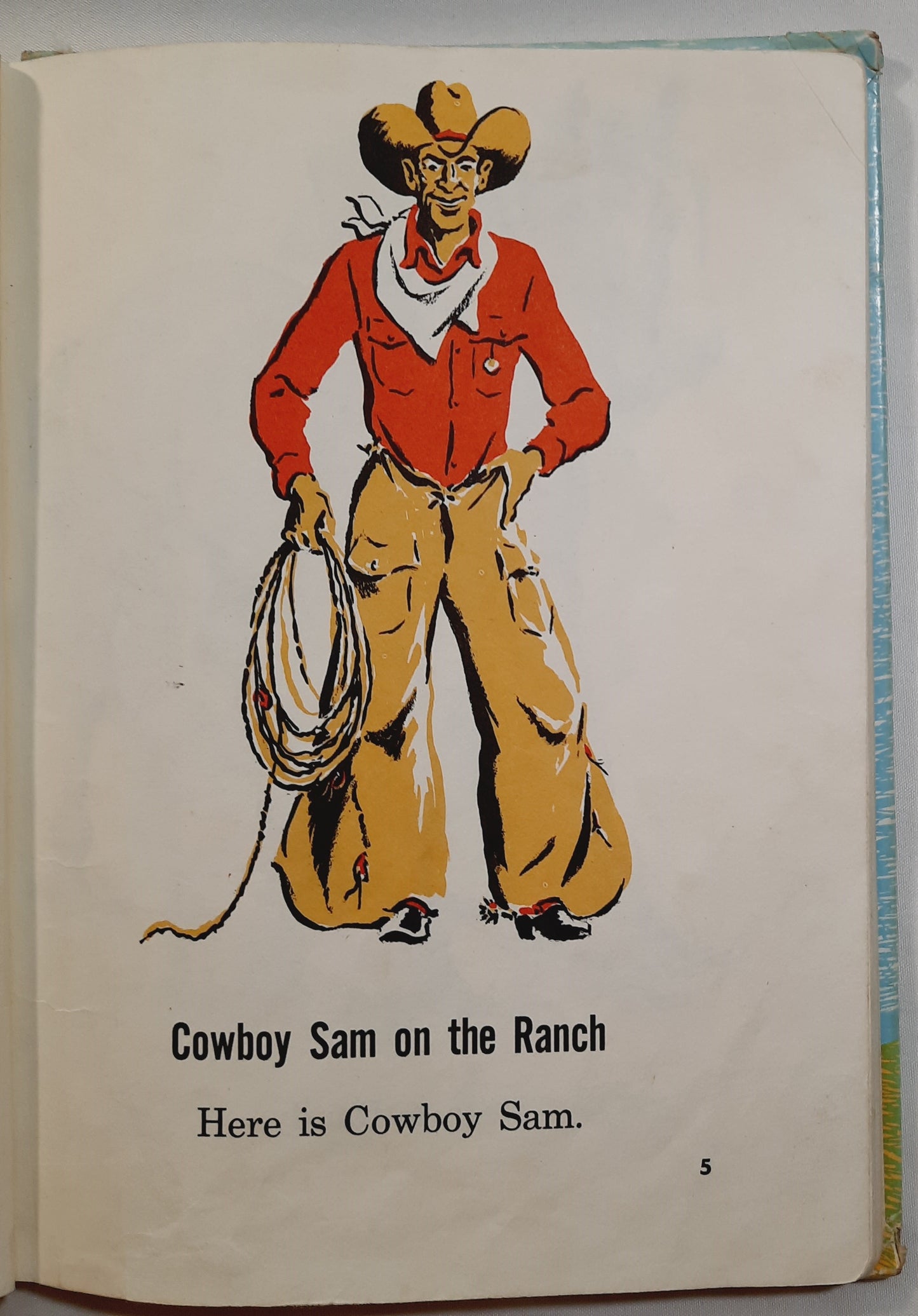 Cowboy Sam by Edna Walker Chandler (Acceptable, 1978, HC, 64 pages, Benefic Press)