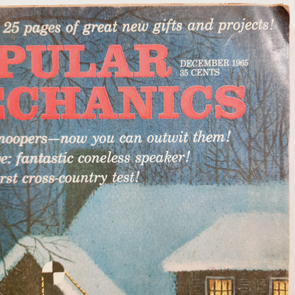 Popular Mechanics Magazine December 1965 (Good, Pbk, 214 pages)