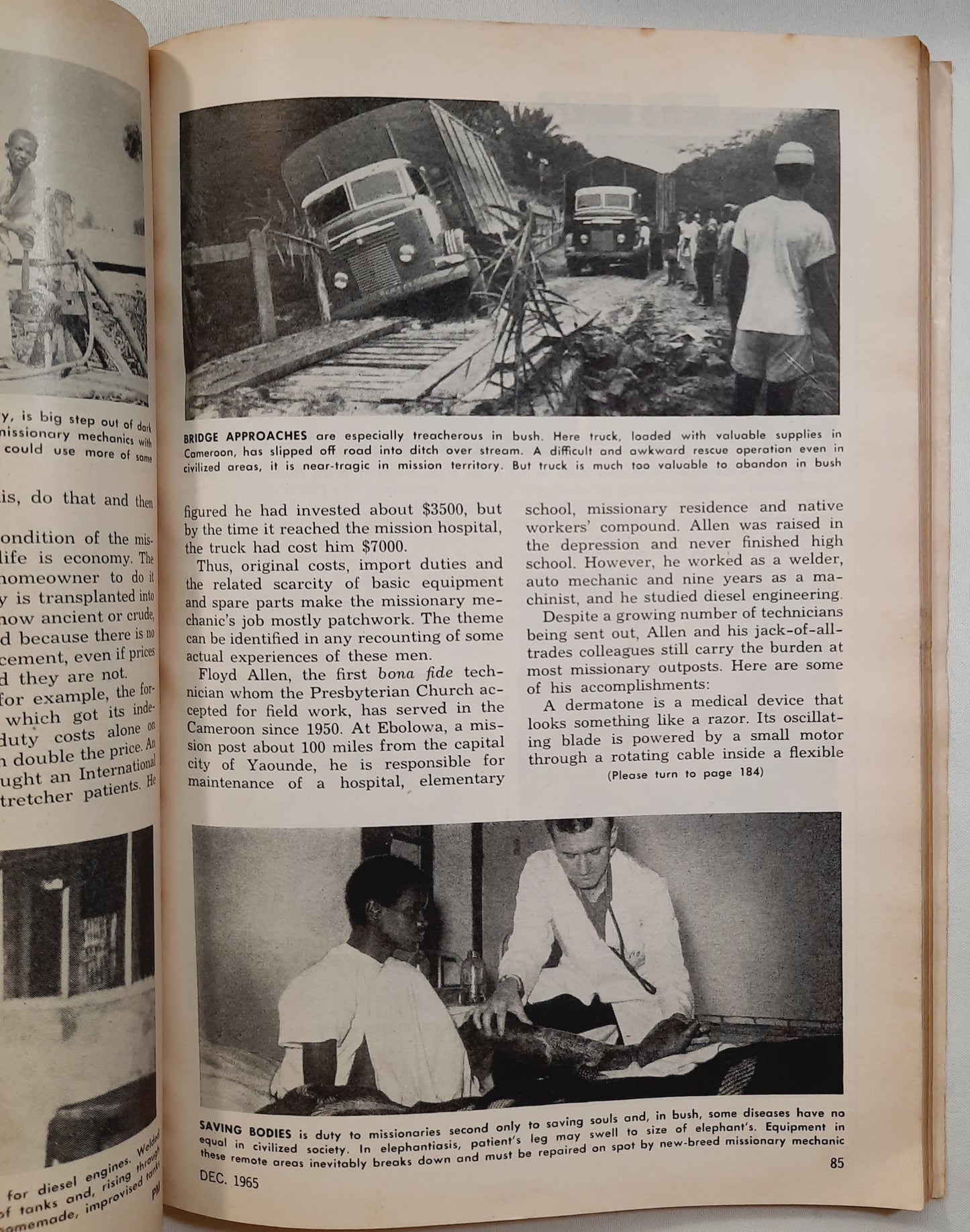 Popular Mechanics Magazine December 1965 (Good, Pbk, 214 pages)