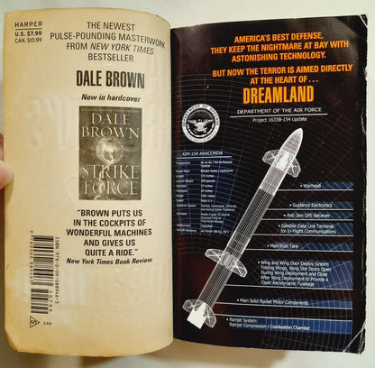 Dreamland: Retribution #9 by Dale Brown (Good, 2007, Pbk, 420 pages, HarperCollins)