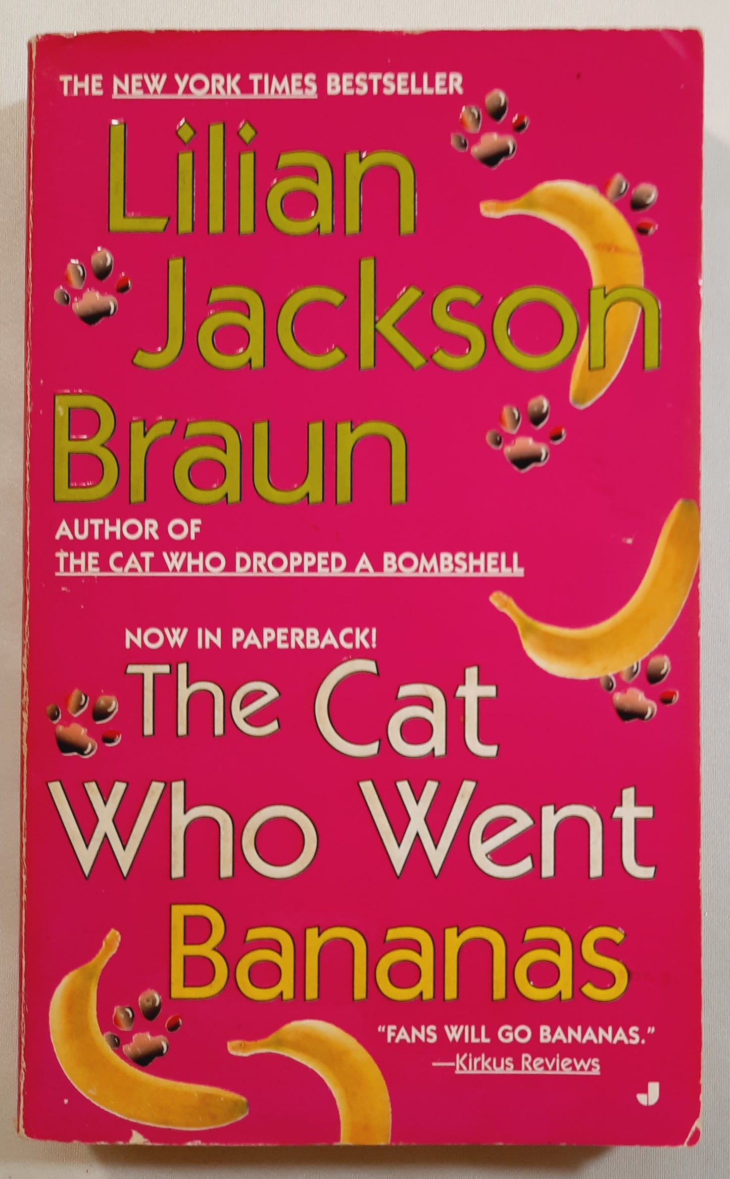 The Cat Who Went Bananas (Good, 2004, Pbk, 292 pages, Jove Mysteries)