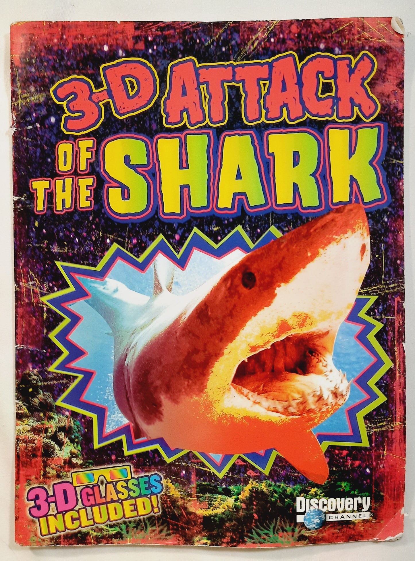 3-D Attack of the Shark by Discovery Channel (Good, 2007, Pbk, 32 pages, Meredith Books)