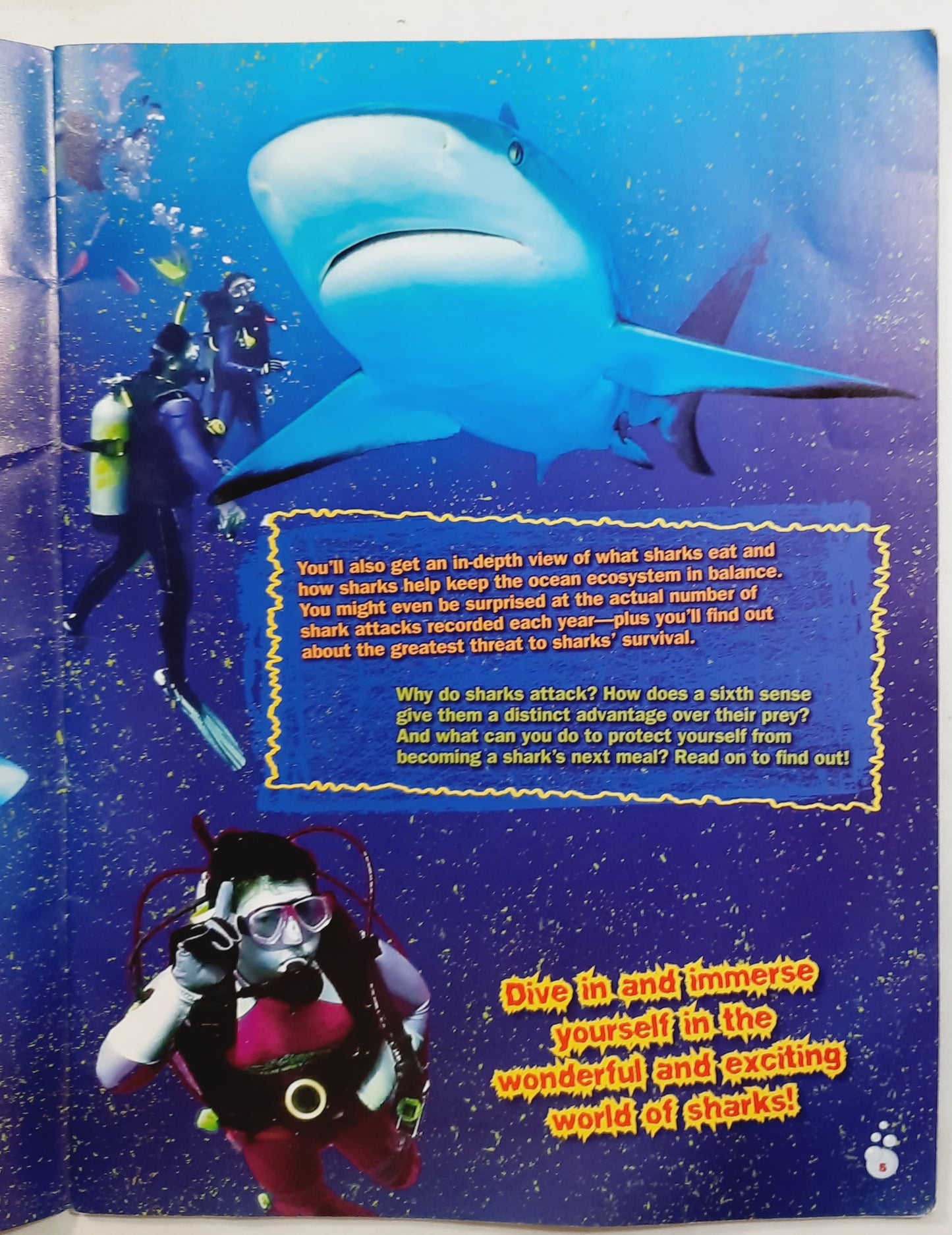 3-D Attack of the Shark by Discovery Channel (Good, 2007, Pbk, 32 pages, Meredith Books)