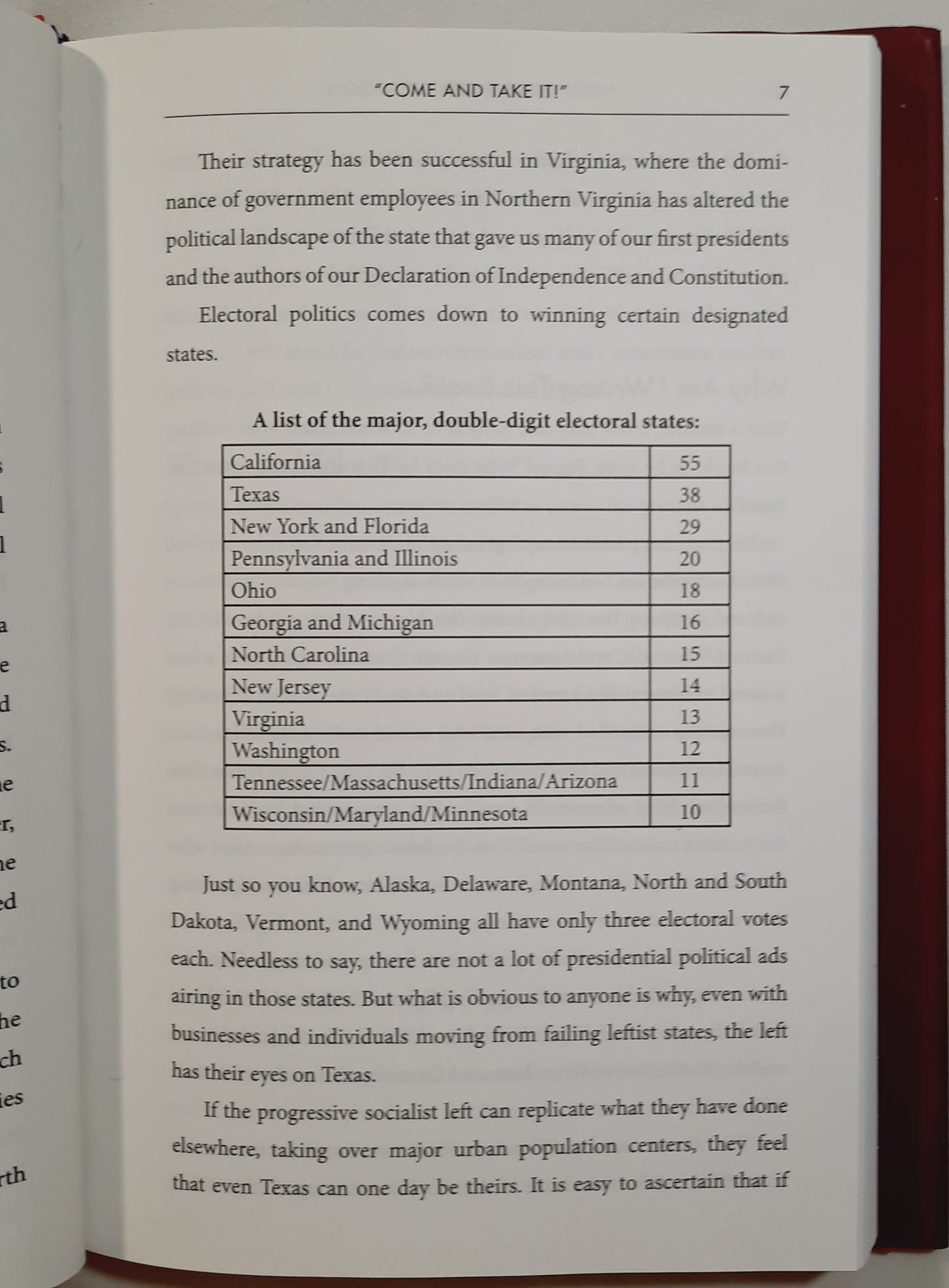 Hold Texas, Hold the Nation: Victory or Death by Lt. Col. Allen B. West (Ret.) (Very good, 2018, HC, 206 pages, Brown Books)