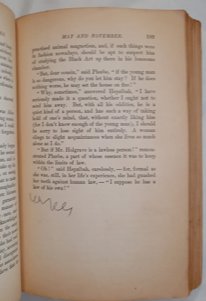 Riverside Literature Series: The House of Seven Gables by Nathaniel Hawthorne (Acceptable, 1896, Pbk, 378 pages, Houghton Mifflin) RARE