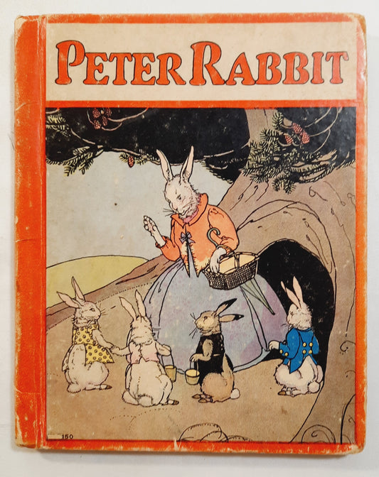 Peter Rabbit with Henny Penny & Puss-in-Boots by Rand McNally & Co. (Acceptable, 1936, HC, 64 pages)