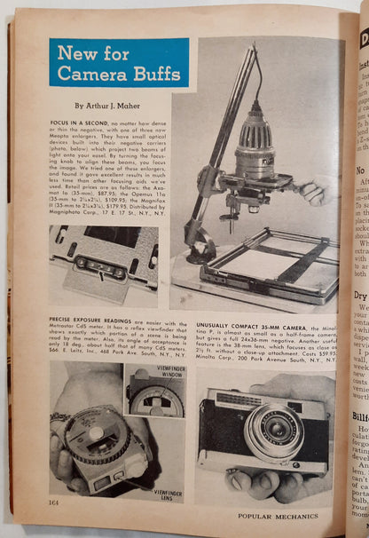 Popular Mechanics Magazine March 1965 (Good, Pbk, 238 pages)