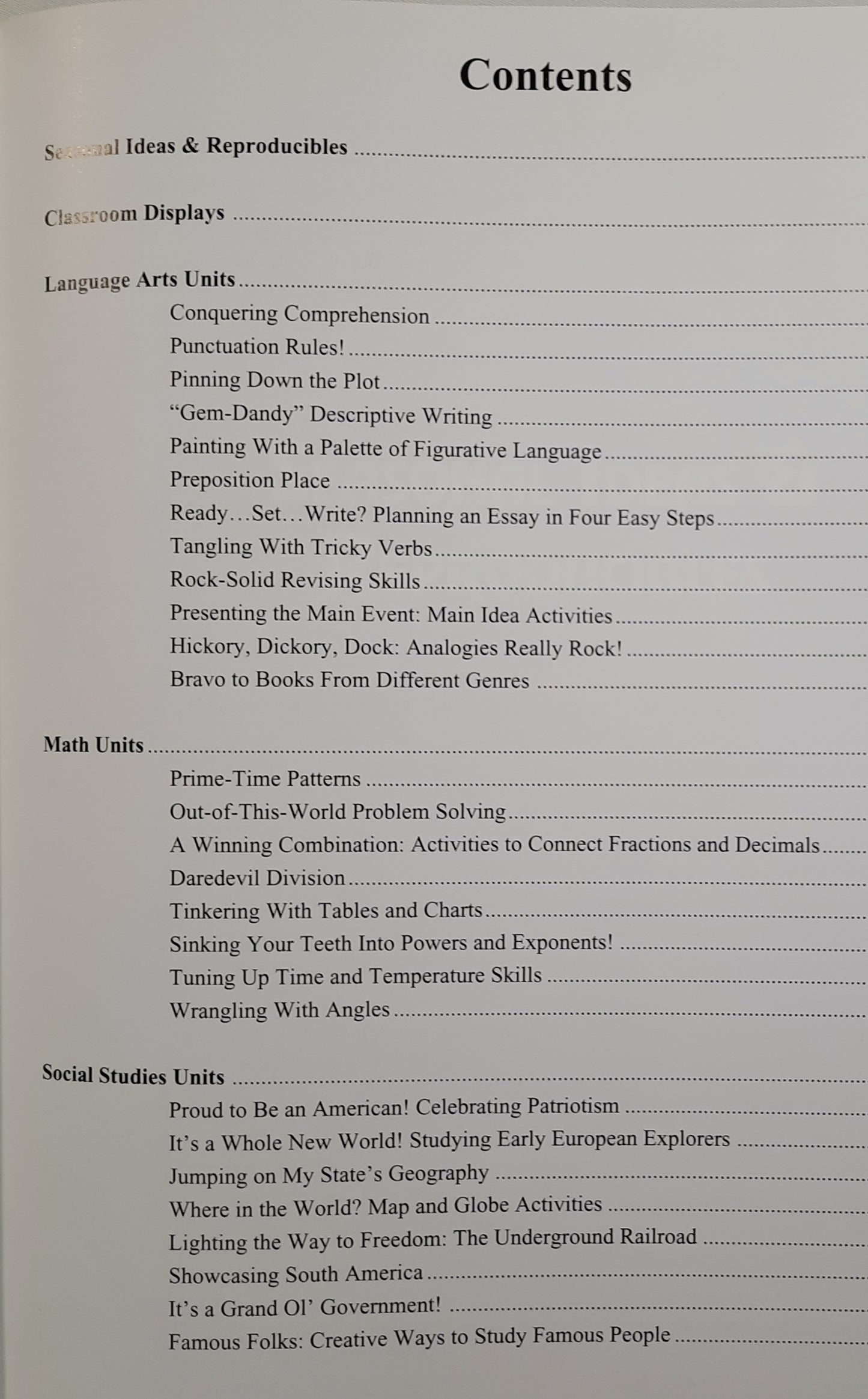 The Mailbox 2002-2003 Yearbook: Intermediate edited by Becky Andrews (Very good, 2003, HC, 320 pages, The Education Center)