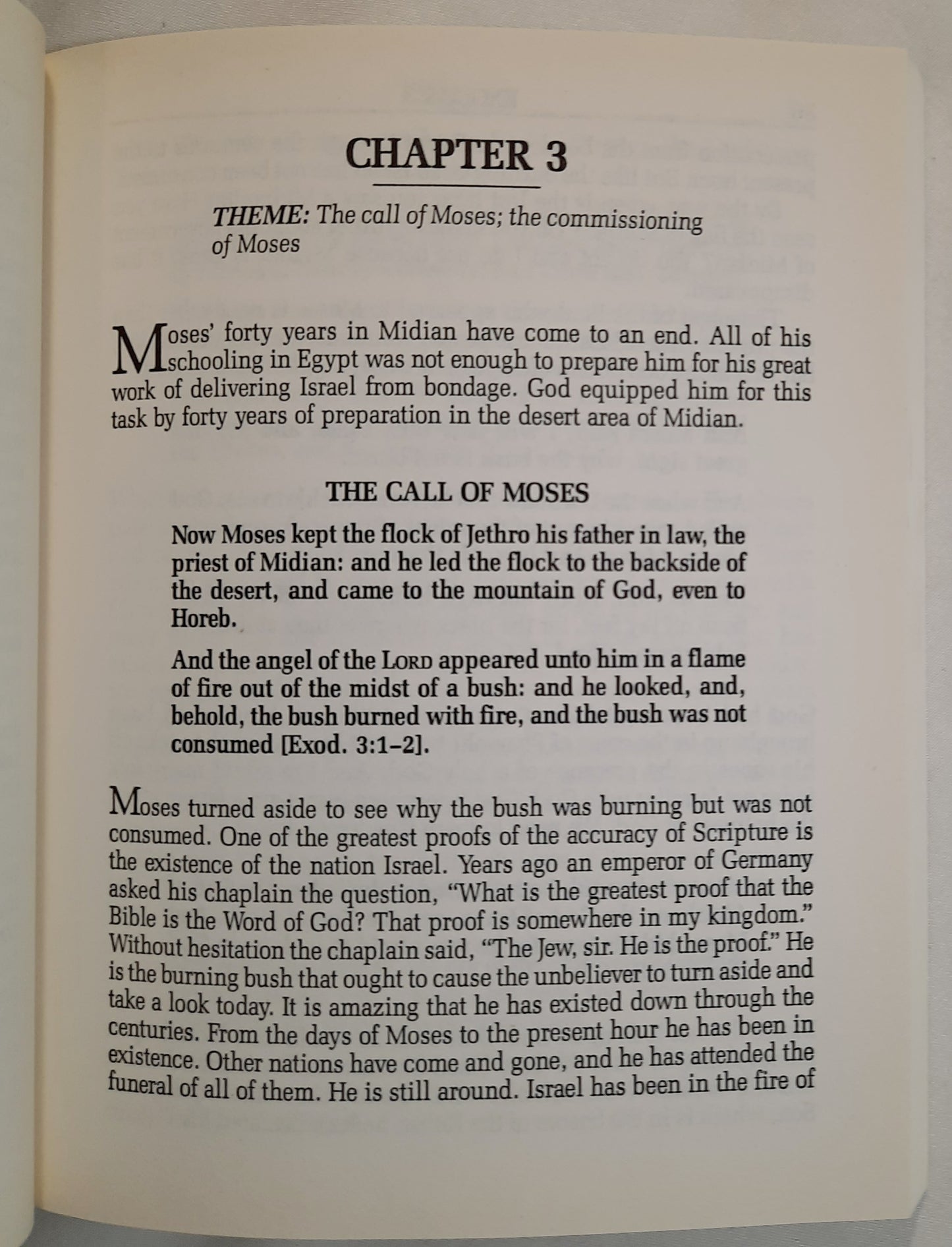 Thru the Bible Commentary Series: The Law: Exodus Chapters 1-18 by J. Vernon McGee (Very good, 1991, Pbk, 168 pages, Thomas Nelson)