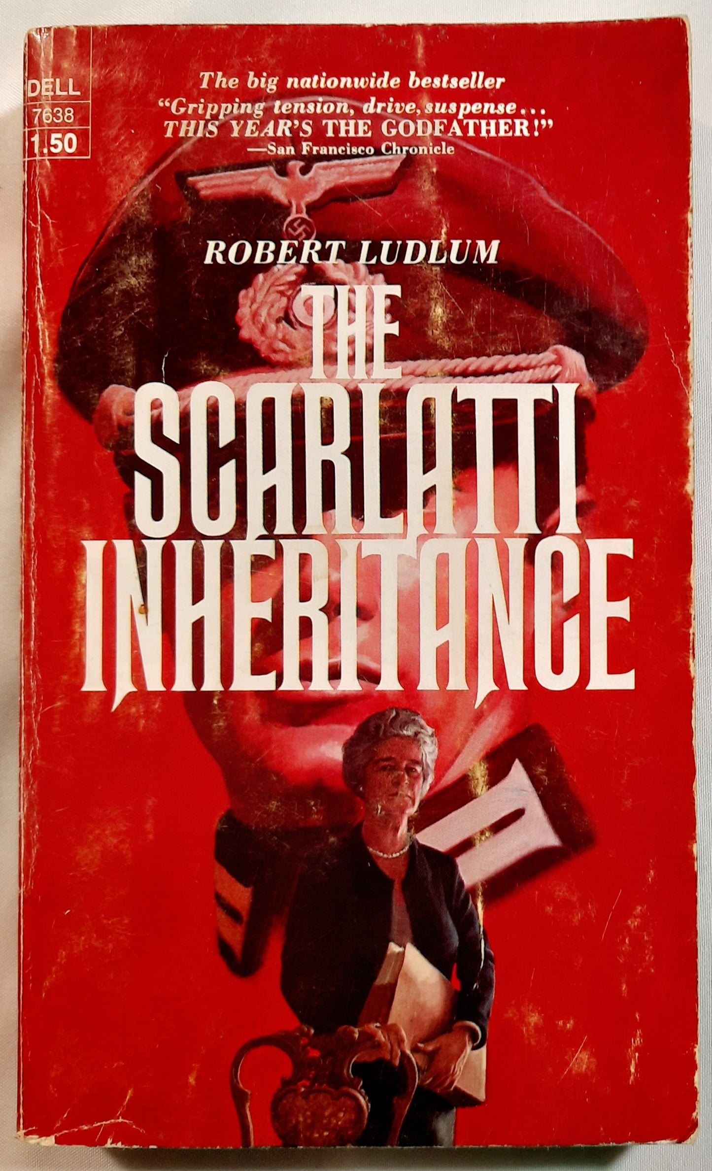 The Scarlatti Inheritance by Robert Ludlum (Good, 1972, Pbk, 354 pages, Dell)