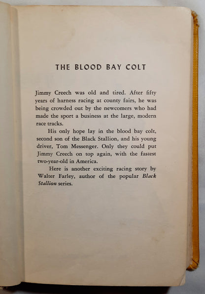 The Blood Bay Colt #6 by Walter Farley (Good, 1950, HC, 307 pages, Random House)