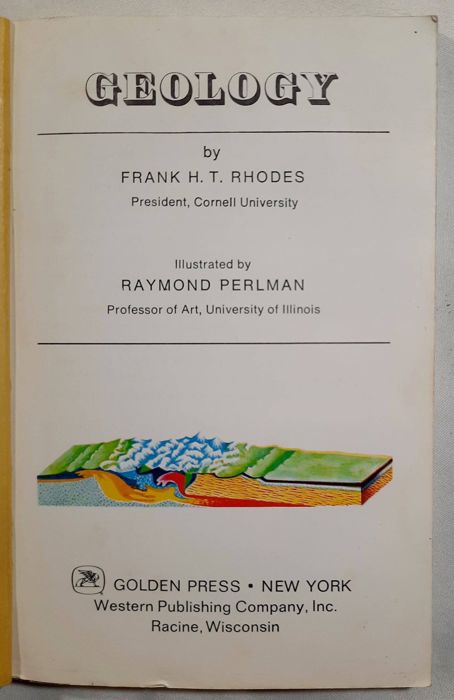 A Golden Guide: Geology by Frank H.T. Rhodes (Good, 1972, Pbk, 160 pages, Golden Press)