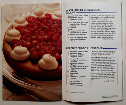 Favorite Recipes: Philadelphia Cream Cheese by Kraft (Good, April 1998, PBk, 96 pgs)