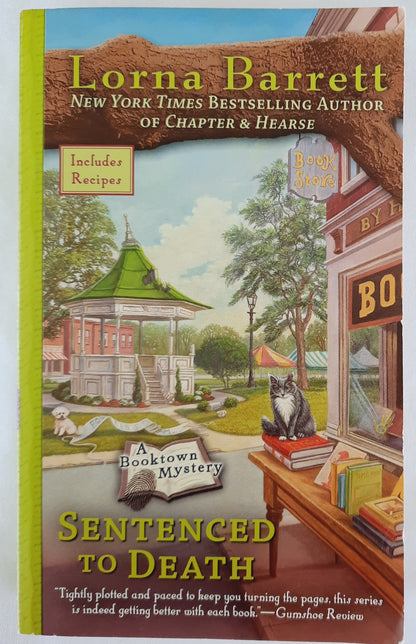 Sentenced to Death #5 by Lorna Barrett (Booktown Mysteries, Good, 2011, Pbk, 340 pages, Penguin)