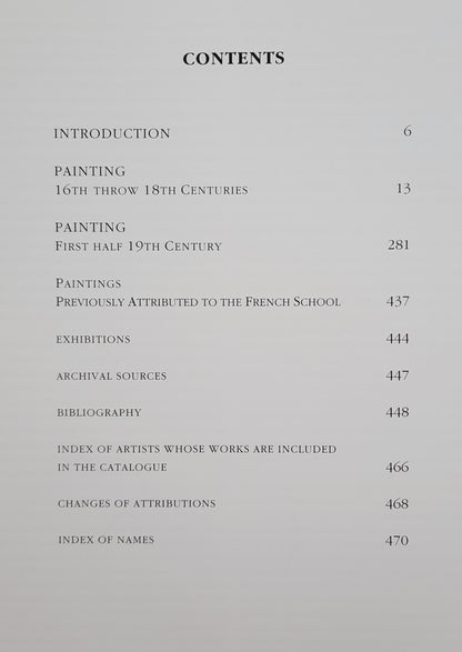 France 16th-First Half 19th Century Painting Collection by Irina Kuznetsova; Elena Sharnova (Very Good, 2005, HC, 480 pages, Red Square Publishers)