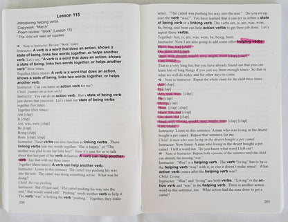 First Language Lessons for the Well-Trained Mind Levels 1 & 2 by Jessie Wise (Good, 2003, Pbk, 422 pages, Peace Hill Press)