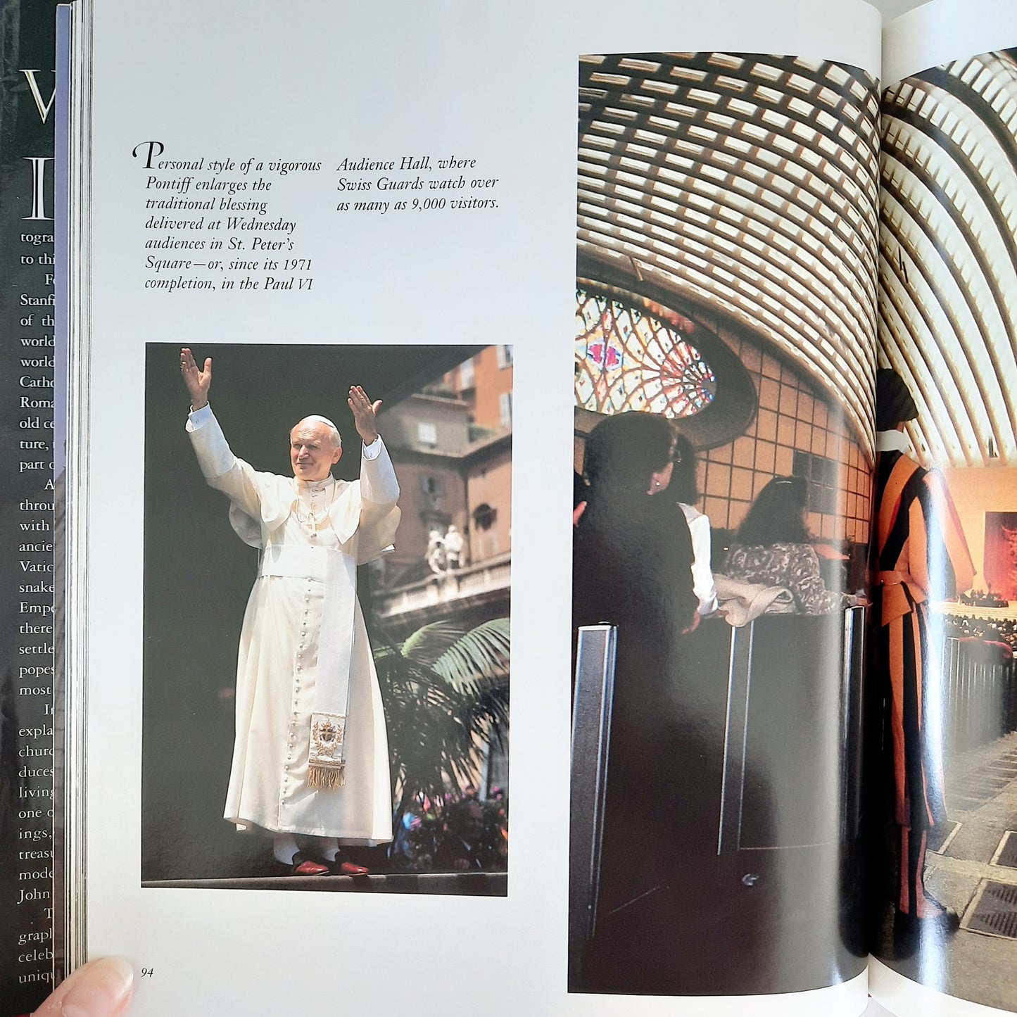 National Geographic: Inside the Vatican by Bart McDowell; James L. Stanfield (Very good, 1991, HC, 232 pages)