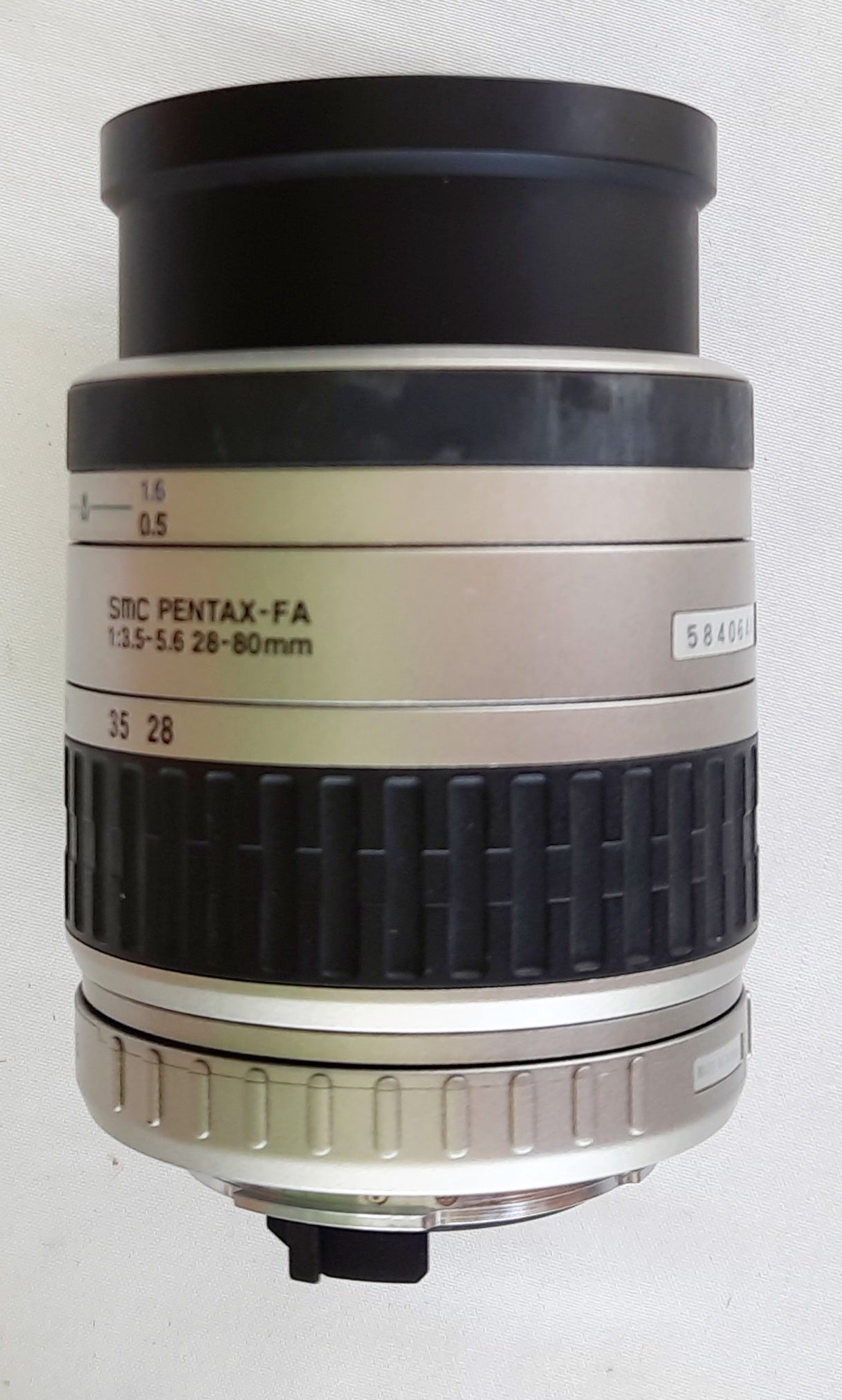 Pentax ZX-50 Camera 35mm with Operating Manual and Lens for PARTS ONLY