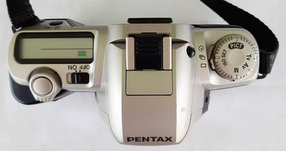 Pentax ZX-50 Camera 35mm with Operating Manual and Lens for PARTS ONLY