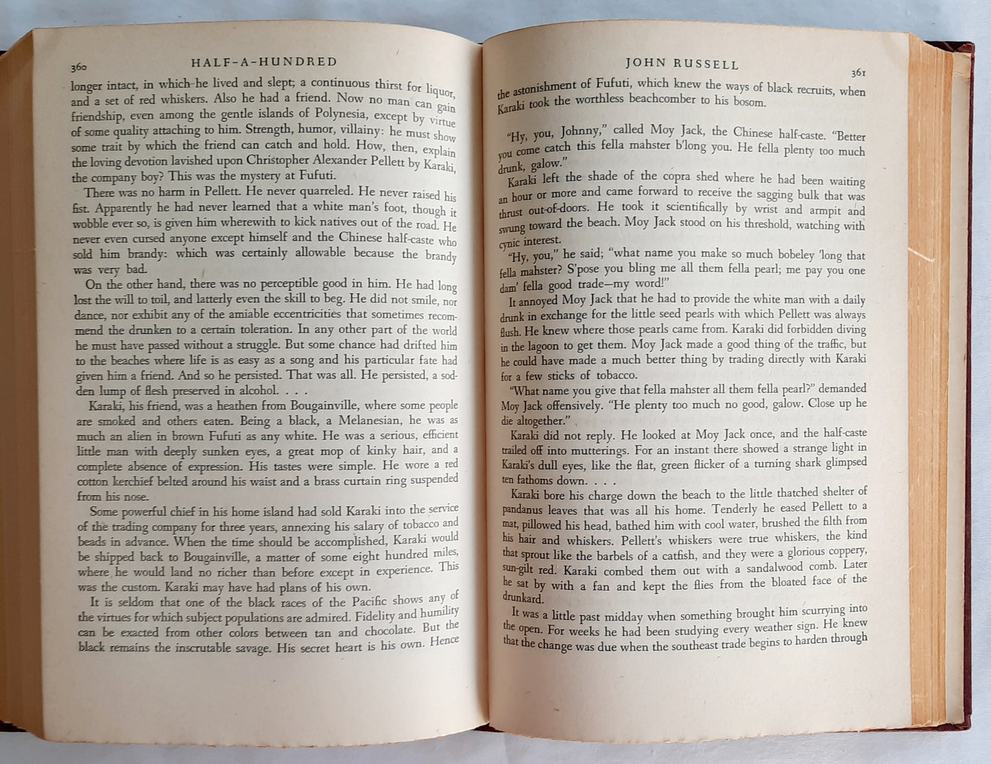 Half-A-Hundred: Tales By Great American Writers edited by Charles Grayson (Good, 1945, HC, 530 pages, The Blakiston Co.)