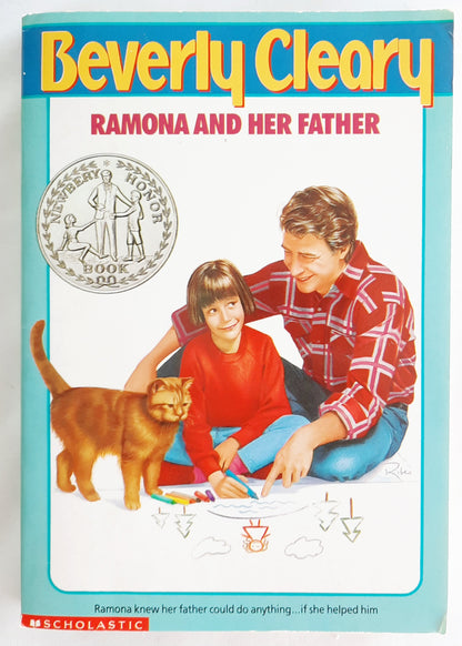 Ramona and Her Father by Beverly Cleary (Good, 1998, Pbk, 187 pages, Scholastic)