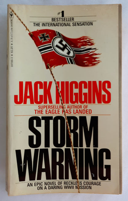 Storm Warning by Jack Higgins (Good, 1977, Pbk, 276 pages, Bantam Books)