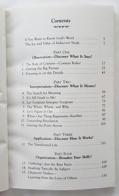 How to Study Your Bible by Kay Arthur (Very good, 1994, 160 pages, Harvest House)